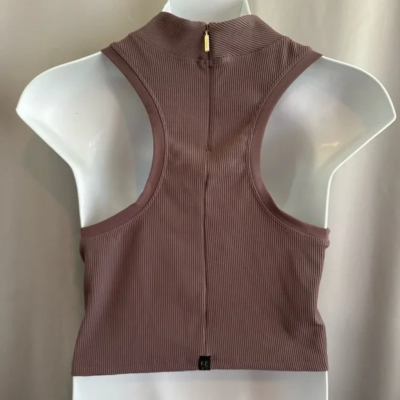 Athleta + Alicia Keys Rib Crop Tank in Mauve - 3X - Picture 2 of 5